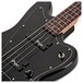 Badger Classic Bass Guitar, All Black