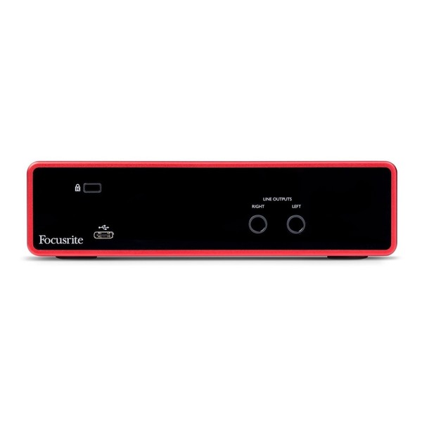 Focusrite Scarlett Audio Interface - Rear