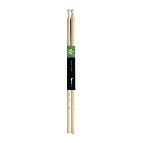 Stagg Hickory 7A Drumsticks, Nylon Tip - main image