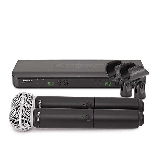 Shure BLX288E/SM58-S8 Dual Handheld Wireless Microphone System