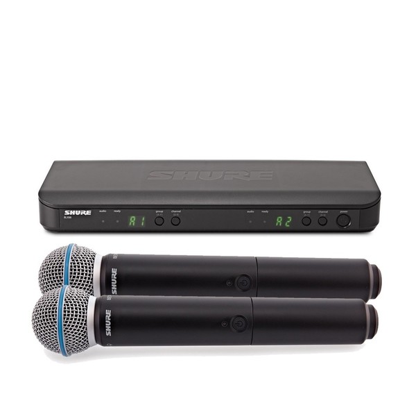 Shure BLX288E/B58-T11 Dual Handheld Wireless Microphone System