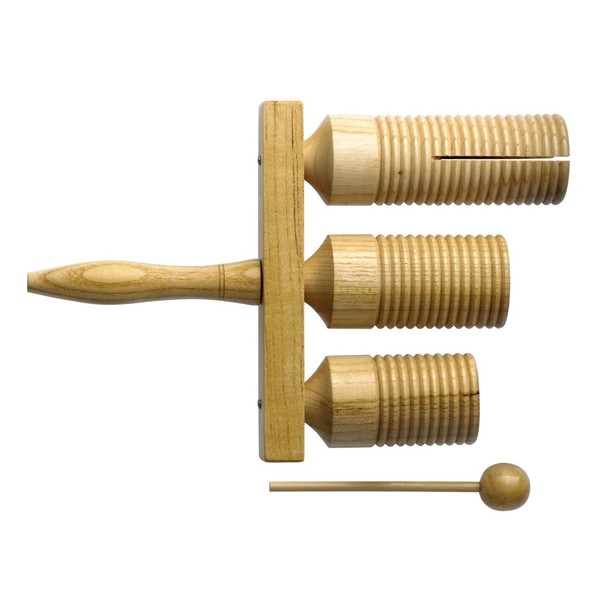 Stagg 3-Tone Wooden Agogo Bell