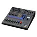 Zoom LiveTrak L-8 Mixer for Podcasters and Musicians - Angled