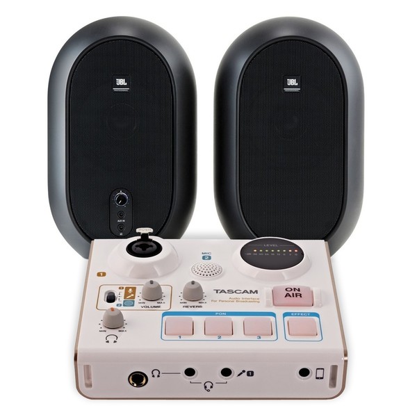 Tascam US-32 MiNiSTUDIO with JBL 104 Monitors