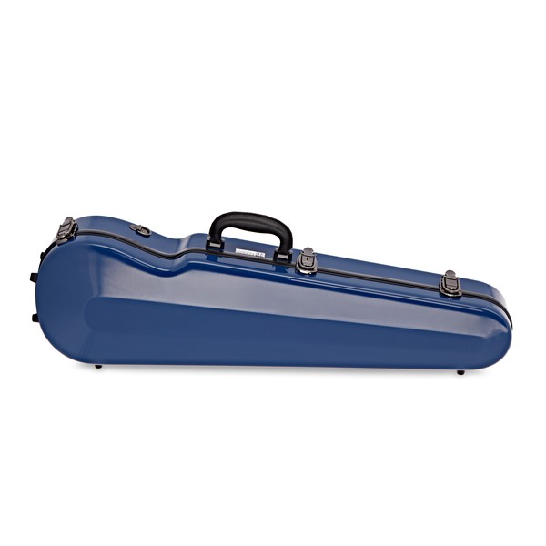 Sinfonica Violin Case, Shaped 4/4 Fibreglass, Blue