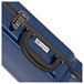 Sinfonica Violin Case, Shaped 4/4 Fibreglass, Blue