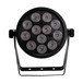 EUROLITE LED 4C-12 Silent Slim Spot, Front Unlit