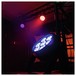 EUROLITE LED 4C-12 Silent Slim Spot, Front Angled Left Lit Blue Preview