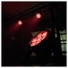 EUROLITE LED 4C-12 Silent Slim Spot, Front Angled Left Lit Red Preview
