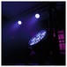 EUROLITE LED 4C-12 Silent Slim Spot, Front Angled Left Lit All Blue Preview