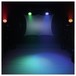 EUROLITE LED 4C-12 Silent Slim Spot, Front Stage Preview Angled Up and Down 