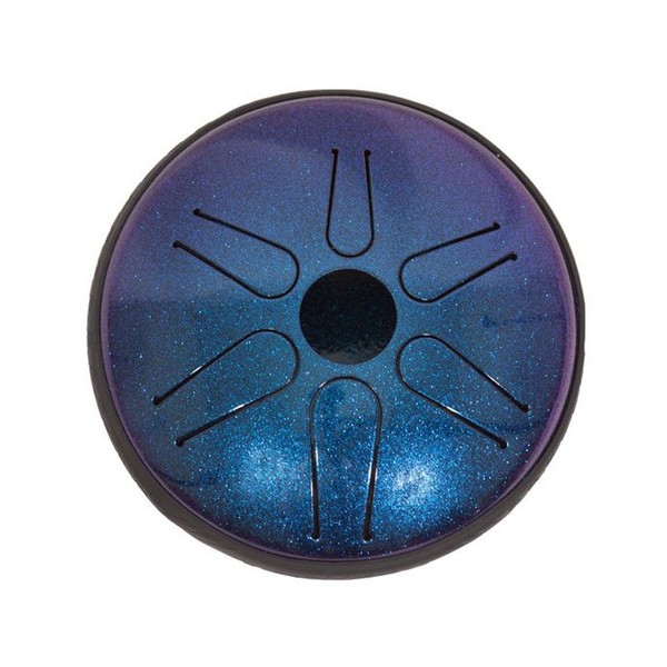 Idiopan Domina 6'' Tunable Steel Tongue Drum w/ Pickup, Sapphire Blue