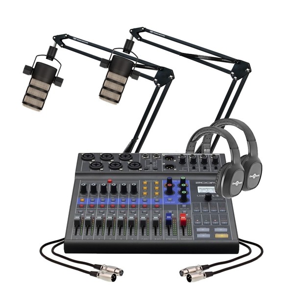 Zoom L8 Podcasting Bundle - Full Bundle