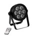 Eurolite LED 4C-7 Silent Slim Spot, Front Angled Right Unlit