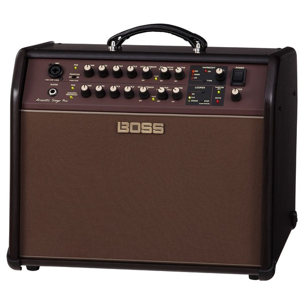 Boss Acoustic Singer Pro Amplifier angled