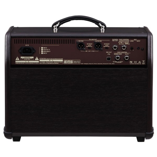 Boss Acoustic Singer Pro Amplifier rear