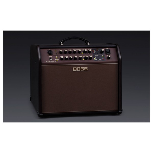 Boss Acoustic Singer Pro Amplifier dark background