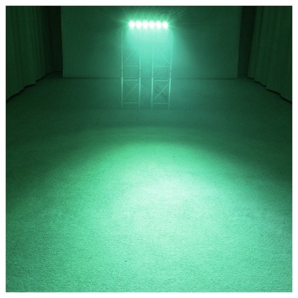 Eurolite LED BAR-6 QCL RGBW Light Bar, Preview Green