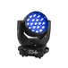 Eurolite LED TMH-X4 Moving Head Wash Zoom, Front Angled Right Lit Blue