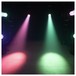 Eurolite LED TMH-X4 Moving Head Wash Zoom, Stage Preview Angled Down Lit Red/Green