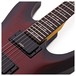 Schecter Demon-6 FR, Crimson Red Burst