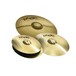 Paiste 101 Universal Brass Cymbal Pack (14, 16, 20)