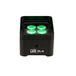 Eurolite LED TL-4 QCL RGB+UV Trusslight, Front Lit Green