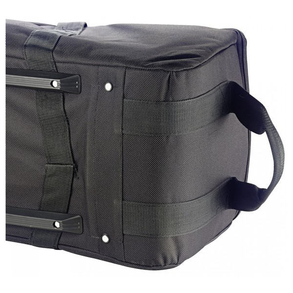 Stagg 48" Hardware & Stand Bag with Wheels - top
