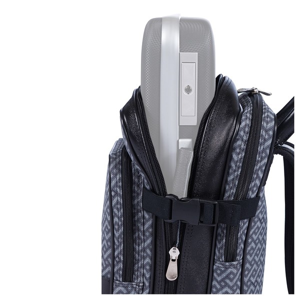BAM SIGNCV0025 Weekender Case for Flute, Oboe or Clarinet, Grey - Side