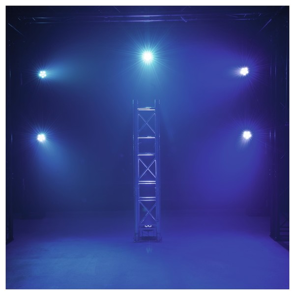 Eurolite LED PK-3 USB TCL Spot, Front Stage Preview Lit Blue