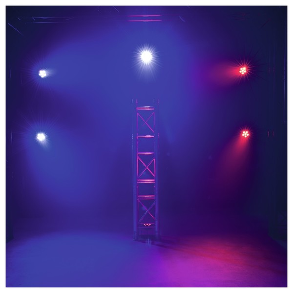 Eurolite LED PK-3 USB TCL Spot, Front Stage Preview Lit Purple
