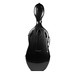 BAM 1002XL Hightech Adjustable Cello Case, Black Carbon Look - Rear View