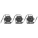 Cameo 144 x 10mm RGB LED Flat Par Can Spotlight, Black, Multiple Fixtures Linked