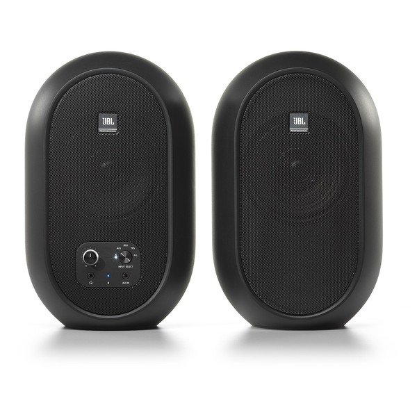 JBL 104-BT Bluetooth Reference Monitors, Front View