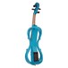 Stagg Shaped Electric Violin Outfit, Metallic Blue