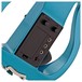 Stagg Shaped Electric Violin Outfit, Metallic Blue