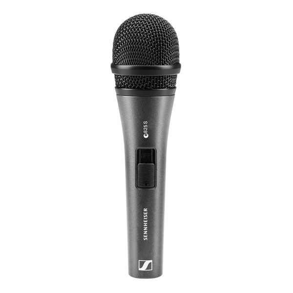 Sennheiser e825S Cardioid Dynamic Microphone with Switch - Front