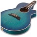 Takamine TSP178AC Thinline Electro Acoustic, See-Thru Blue Burst