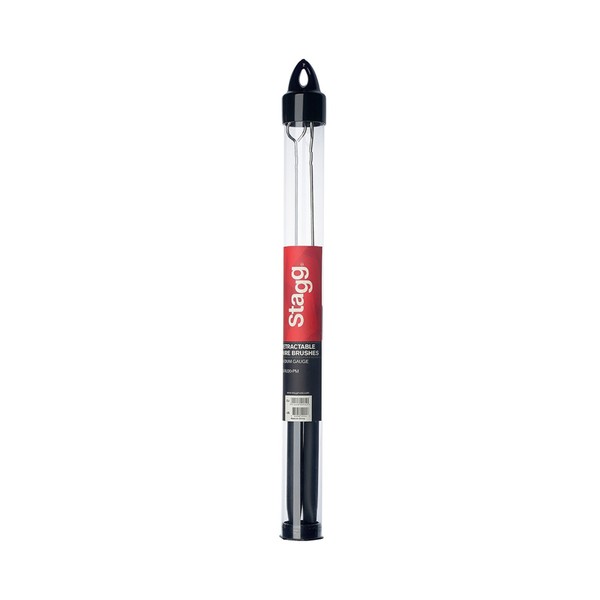 Stagg Telescopic Wire Brushes with Rubber Handles - 2