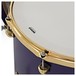 SJC Drums Navigator 22'' 4pc Shell Pack, Royal Purple Stain, Brass HW