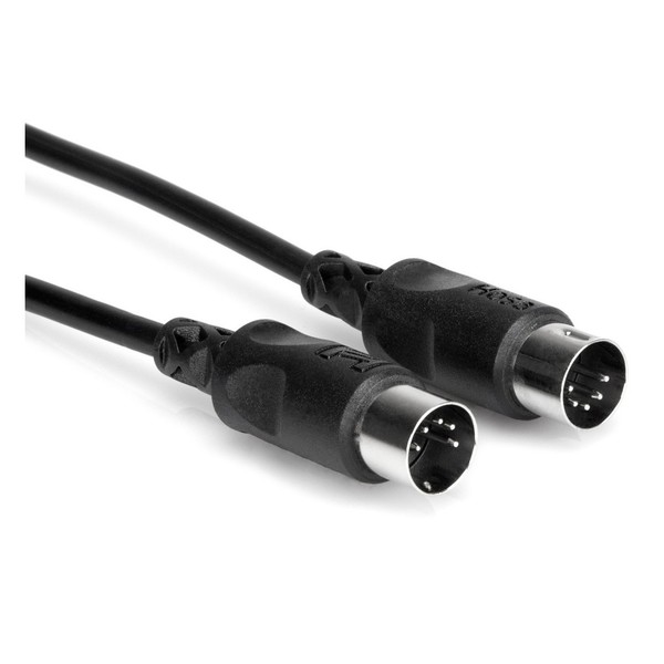 Hosa MIDI Cable, 5-pin DIN, 3 ft - Connectors