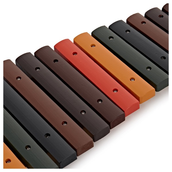 15 Key Rainbow Xylophone, with Mallets by Gear4music