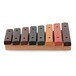 8 Key Rainbow Xylophone, with Mallets by Gear4music