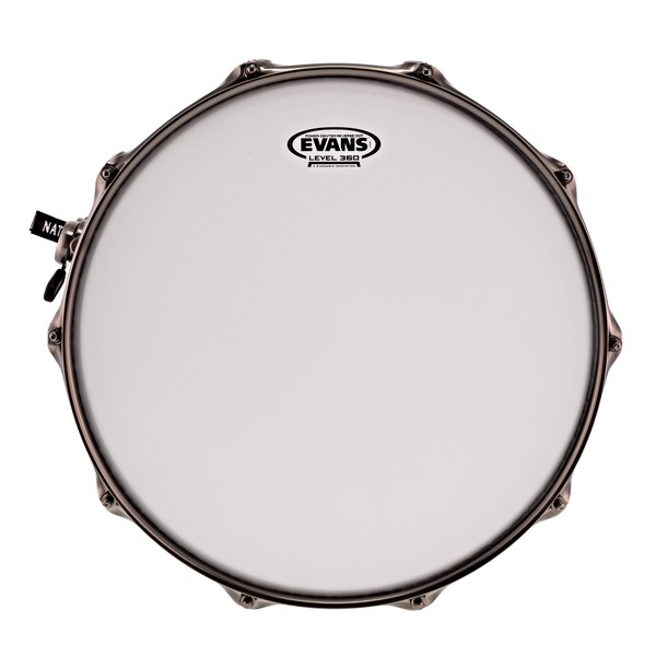 Natal Originals Walnut Maple 14 x 8'' Snare, Pewter Grain