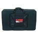 Gator GDJ-DJ1 Case for Two DJ CD players and Mixer, Front View