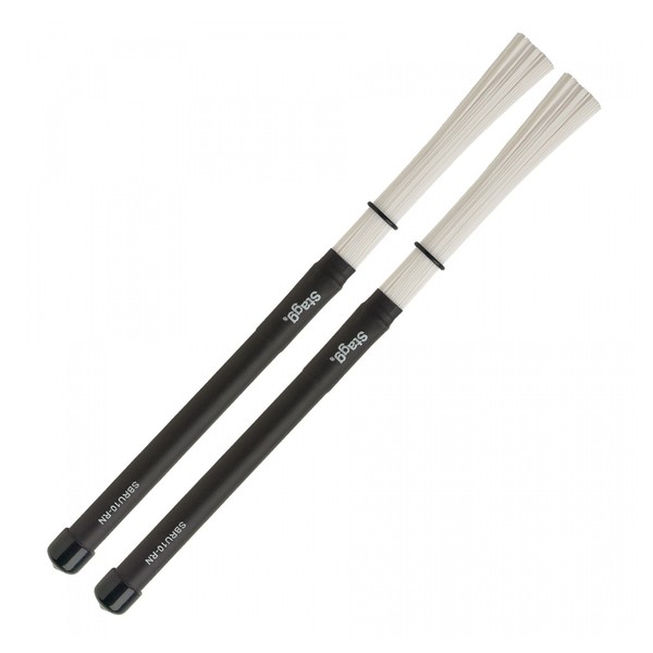 Stagg Nylon Brushes with Rubber Handles