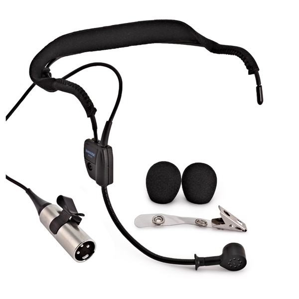 Shure WH20 Headset Microphone With XLR Cable