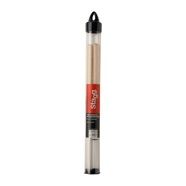 Stagg Nylon Brushes with Wooden Handles - 2