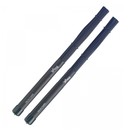 Stagg Black Nylon Brushes with Rubber Handles