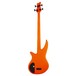 Jackson Spectra IV Bass, Neon Orange back